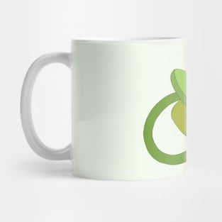 Green Pacifier - Baby Pacifier - Pacifier Mug